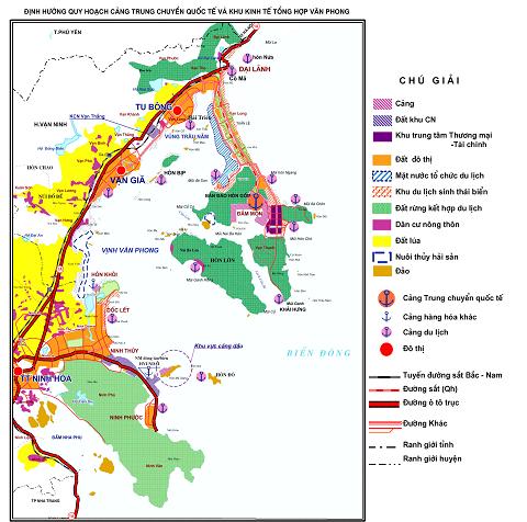 Quy hoạch khu kinh tế Vân Phong