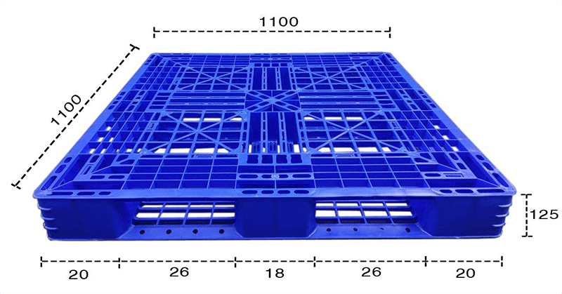 Kích thước pallet nhựa 