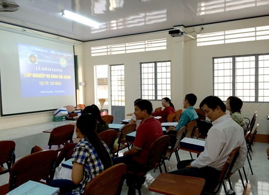 Lớp học nghiệp vụ hải quan